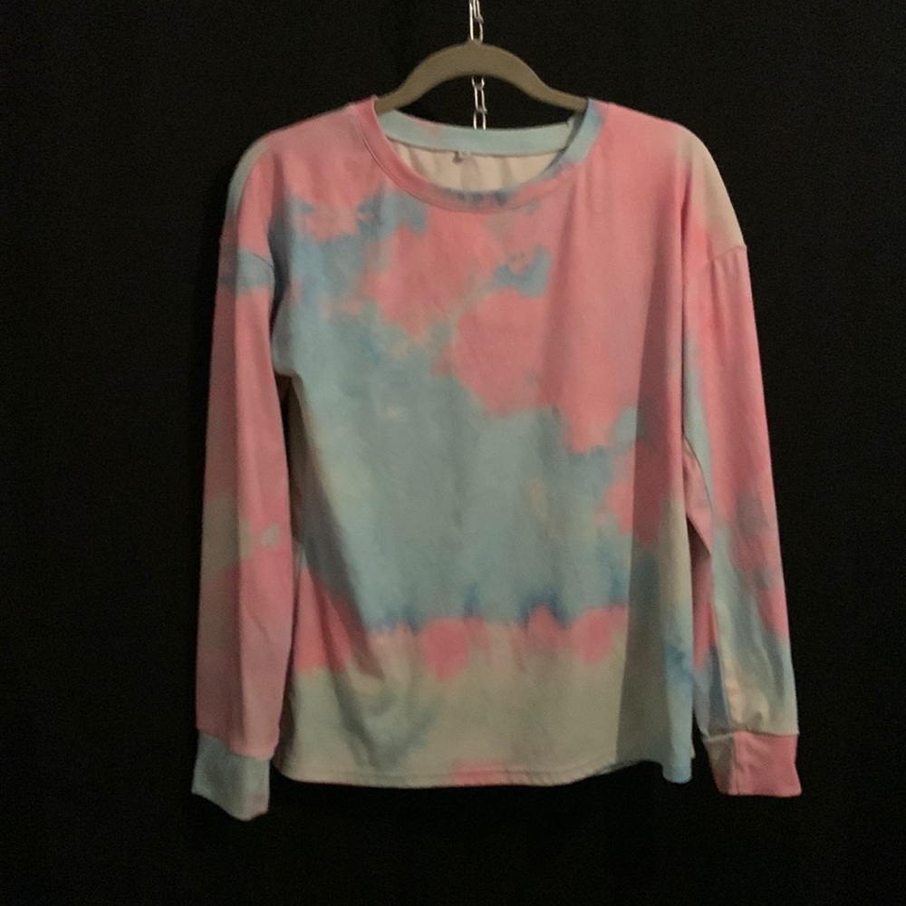 Juniors Tie dyed two piece womens loungewear